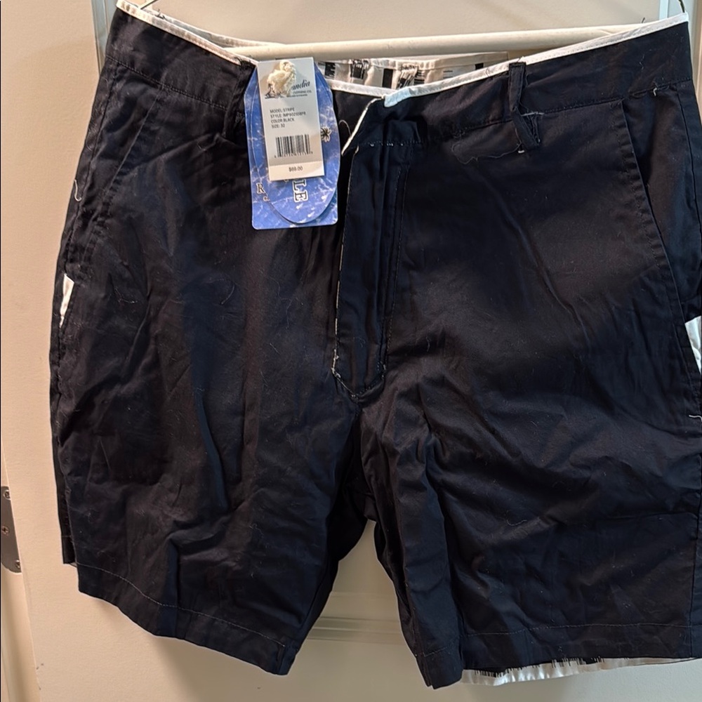 Men's Islandia Clothing Co. Reversible Black Shorts
